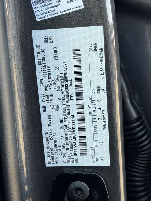 New 2026 Gray Ford XLT image 21