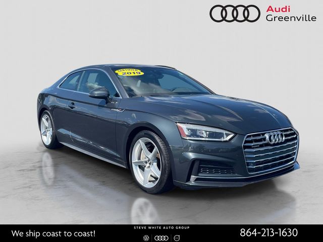 Manhattan Gray Metallic 2019 Audi A5 Coupe All-Wheel Drive 7-Speed Automatic