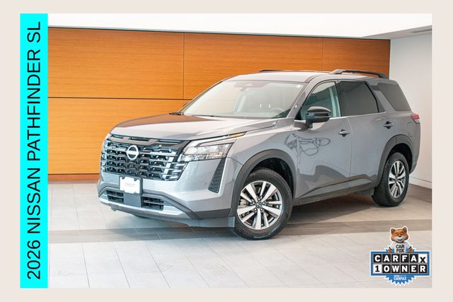 Gray (Gun Metallic) 2026 Nissan Pathfinder SUV / Crossover All-Wheel Drive 9-Speed Automatic