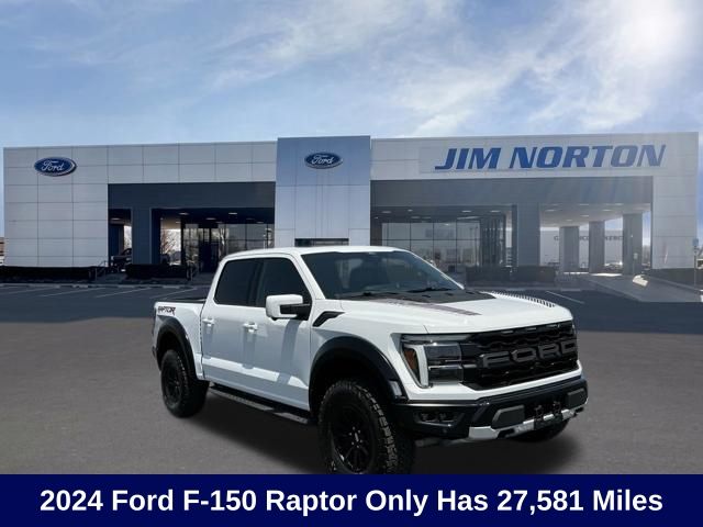 Oxford White 2024 Ford F-150 Pickup Truck Four-Wheel Drive 10-Speed Automatic