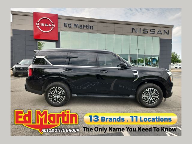 Super Black 2025 Nissan Armada SUV / Crossover Four-Wheel Drive 9-Speed Automatic