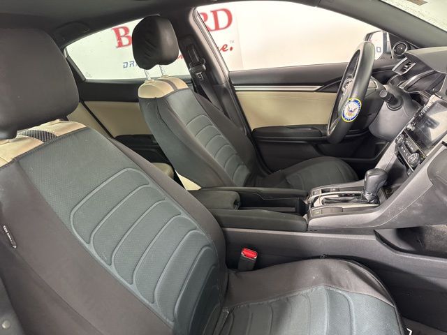 2020 White Honda Civic Hatchback EX FWD Hatchback