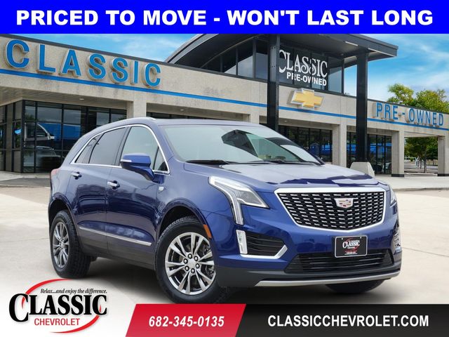 Opulent Blue Metallic 2023 Cadillac XT5 Premium Luxury AWD SUV / Crossover Four-Wheel Drive 9-Speed Automatic