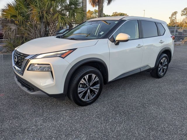 2023 Nissan Rogue SV White at Coastal Chevrolet Cadillac