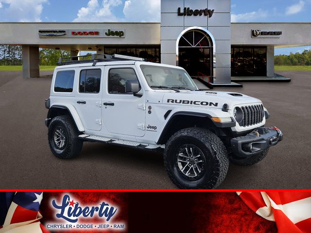 Bright White Clearcoat 2024 Jeep Wrangler Rubicon 392 4-Door 4WD SUV / Crossover Four-Wheel Drive 8-Speed Automatic