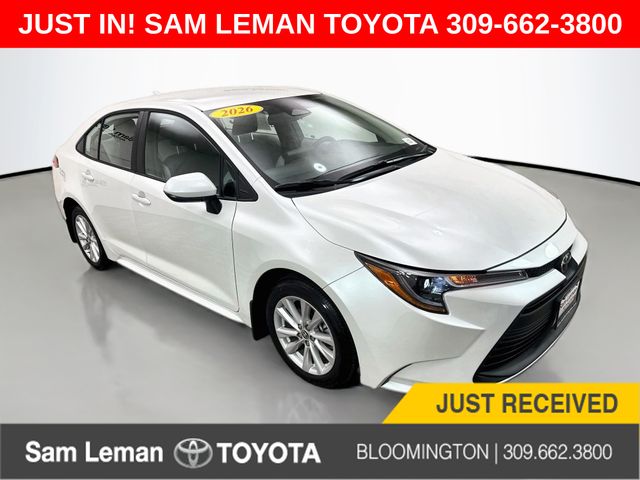 White (Wind Chill Pearl) 2026 Toyota Corolla Sedan Front-Wheel Drive Continuously Variable Transmission