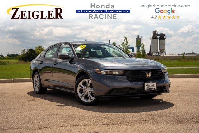 Meteorite Gray Metallic 2026 Honda Accord Sedan Front-Wheel Drive Continuously Variable Transmission