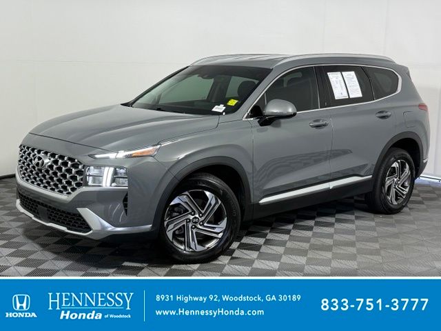 Gray 2022 Hyundai Santa Fe SUV / Crossover Front-Wheel Drive 8-Speed Automatic
