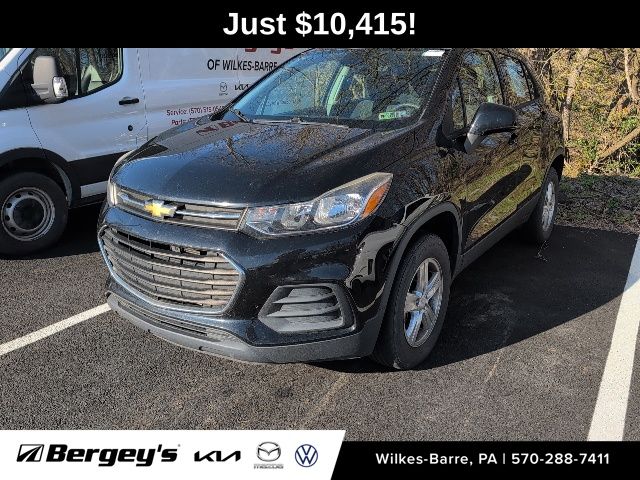 Mosaic Black Metallic 2017 Chevrolet Trax LS AWD SUV / Crossover All-Wheel Drive 6-Speed Automatic