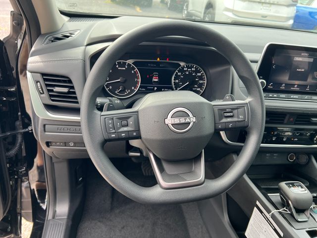 2025 Super Black Nissan Rogue S AWD SUV