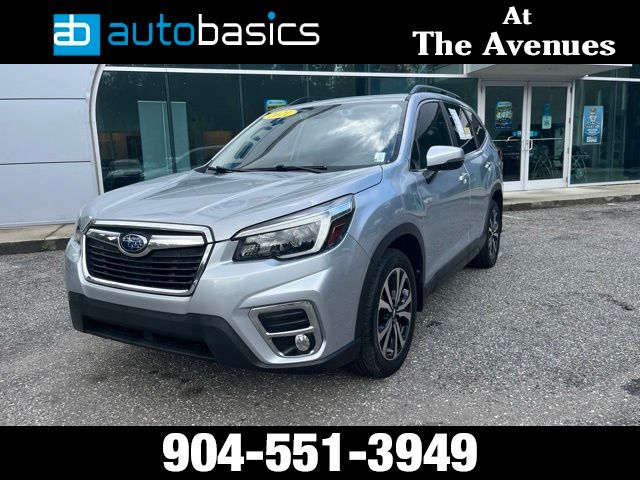 Ice Silver Metallic 2021 Subaru Forester SUV / Crossover All-Wheel Drive Continuously Variable Transmission
