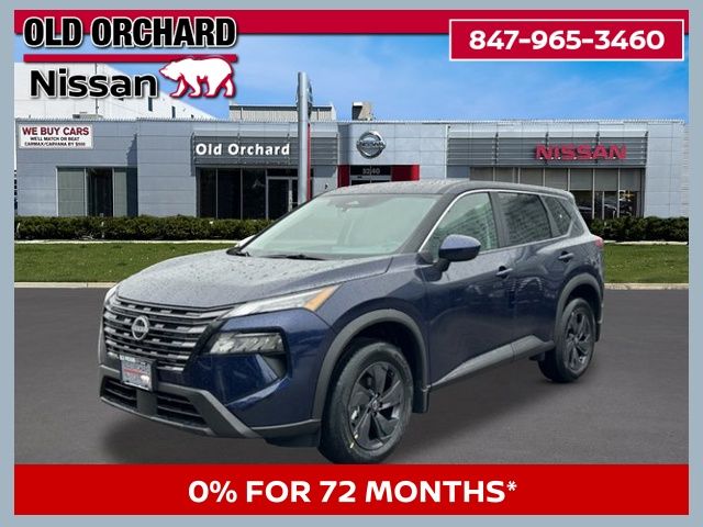 Deep Ocean Blue Pearl 2026 Nissan Rogue SV AWD SUV / Crossover All-Wheel Drive Continuously Variable Transmission