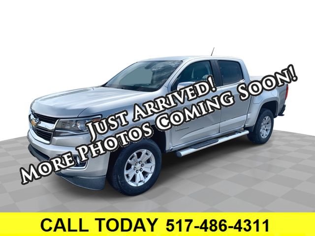 Silver Ice Metallic 2015 Chevrolet Colorado Pickup Truck Four-Wheel Drive 6-Speed Automatic