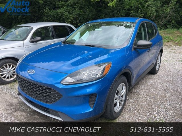 Blue Metallic 2020 Ford Escape S FWD SUV / Crossover Front-Wheel Drive 8-Speed Automatic