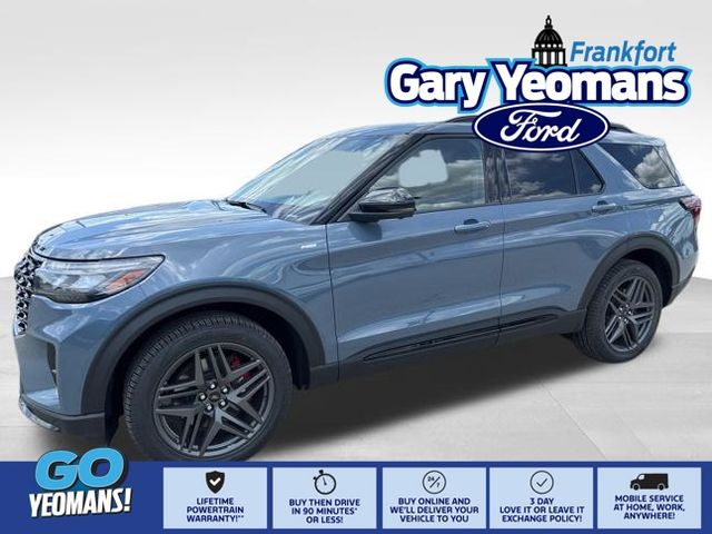 Vapor Blue Metallic 2026 Ford Explorer SUV / Crossover All-Wheel Drive Automatic