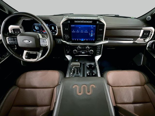 2022 Ford F-150 King Ranch White at Phil Fitts Ford