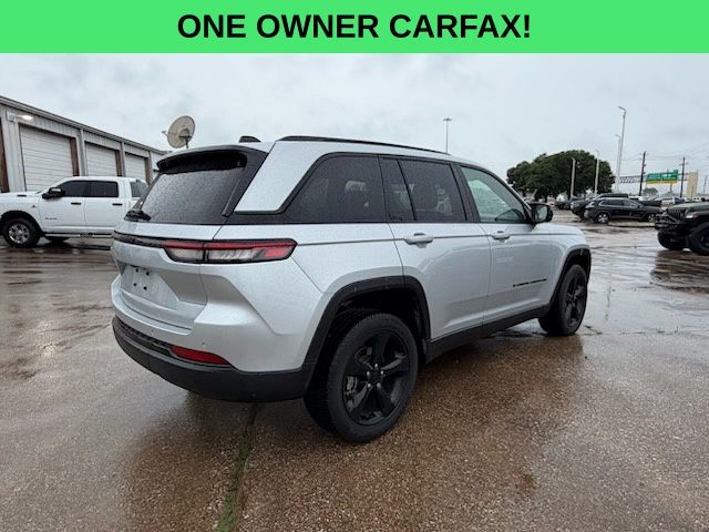 2023 Jeep Grand Cherokee Altitude Silver at Wharton Chevrolet GMC