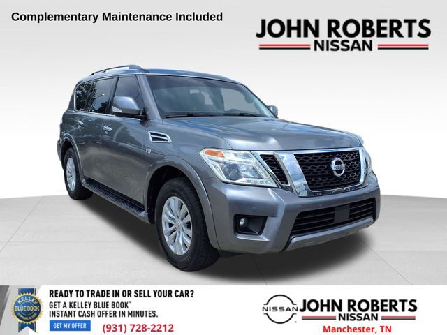 Gray (Gun Metallic) 2019 Nissan Armada SUV / Crossover Four-Wheel Drive 7-Speed Automatic