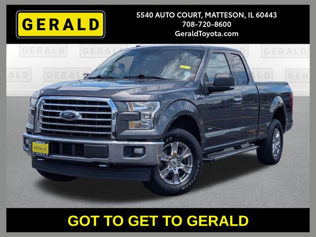 Gray (Magnetic) 2017 Ford F-150 Pickup Truck Four-Wheel Drive 6-Speed Automatic