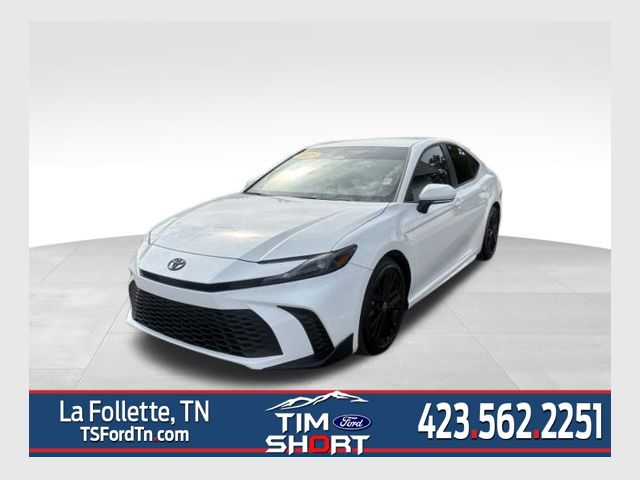 Ice Cap 2025 Toyota Camry SE FWD Sedan Front-Wheel Drive Continuously Variable Transmission