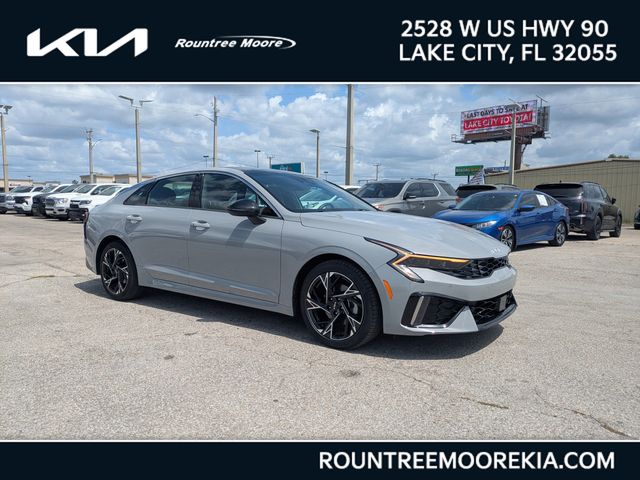 Wolf Gray 2025 Kia K5 GT-Line FWD Sedan Front-Wheel Drive 8-Speed Automatic