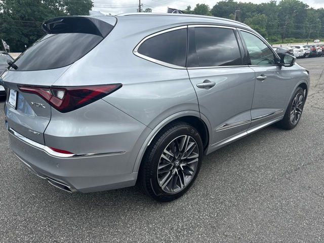 2026 Acura MDX Advance Package - Solar Silver Metallic exterior view 8
