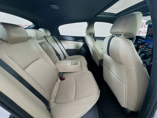 2020 White Honda Civic Hatchback EX FWD Hatchback