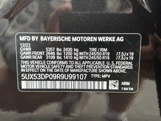 2024 BMW X3 xDrive30i 30