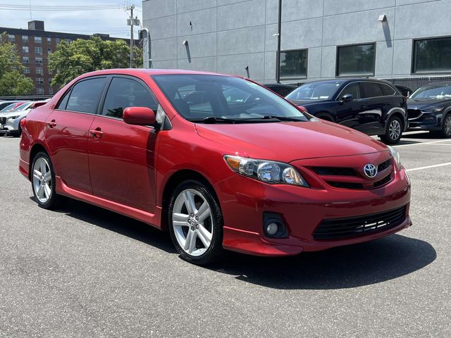 Barcelona Red Metallic 2013 Toyota Corolla S Sedan Front-Wheel Drive 4-Speed Automatic