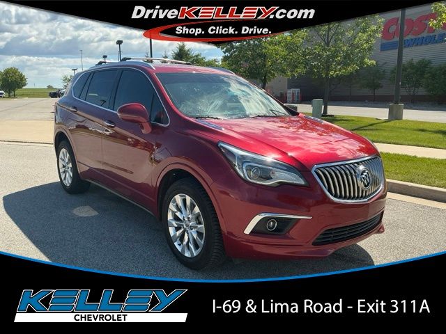 Chili Red Metallic 2017 Buick Envision Essence AWD SUV / Crossover All-Wheel Drive 6-Speed Automatic