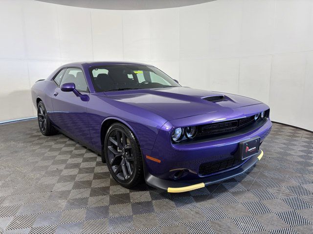 Purple (Plum) 2023 Dodge Challenger Coupe Rear-Wheel Drive 8-Speed Automatic