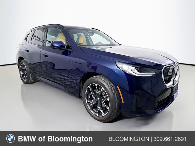 Tanzanite Blue II Metallic 2025 BMW X3 SUV / Crossover All-Wheel Drive 8-Speed Automatic