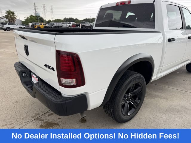 2024 Ram 1500 Classic Warlock White at Wharton Chevrolet GMC