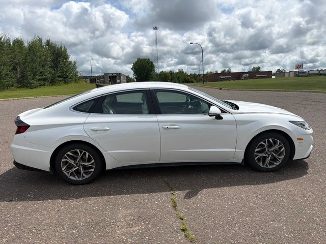2022 Quartz White Hyundai Sonata SEL FWD Sedan