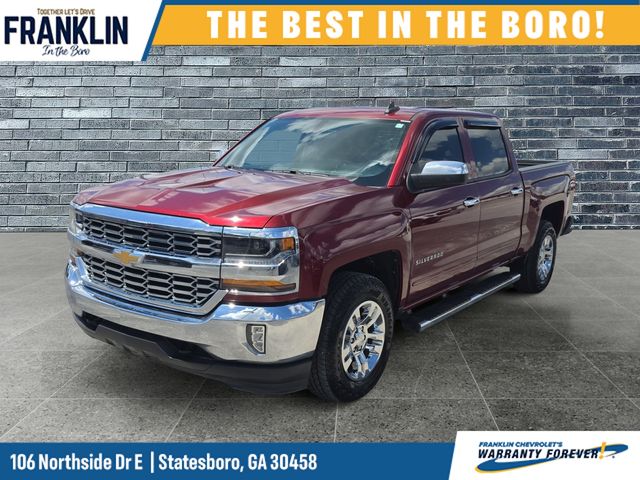 Red Tintcoat 2017 Chevrolet Silverado 1500 Pickup Truck Four-Wheel Drive 6-Speed Automatic Overdrive