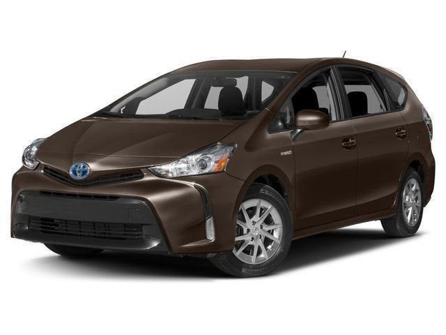 Absolutely Red 2017 Toyota Prius v Three FWD Wagon Front-Wheel Drive Continuously Variable Transmission