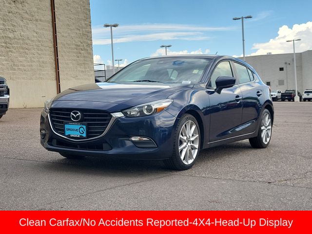 Deep Crystal Blue Mica 2017 Mazda MAZDA3 Hatchback Front-Wheel Drive 6-Speed Manual