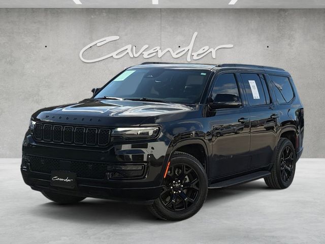 Diamond Black Crystal Pearlcoat 2024 Jeep Wagoneer Series II RWD SUV / Crossover 4X2 8-Speed Automatic