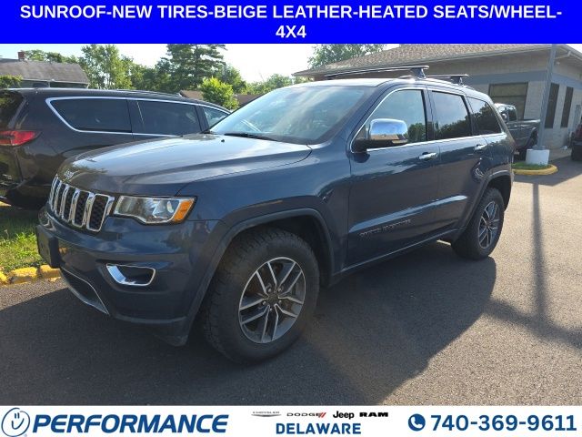 Pacific Blue Clearcoat 2021 Jeep Grand Cherokee SUV / Crossover Four-Wheel Drive 8-Speed Automatic