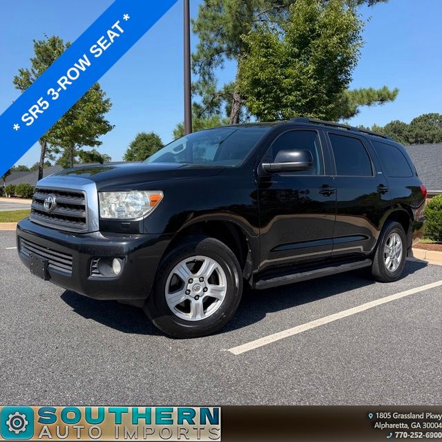 Black 2015 Toyota Sequoia SUV / Crossover 4X2 6-Speed Automatic