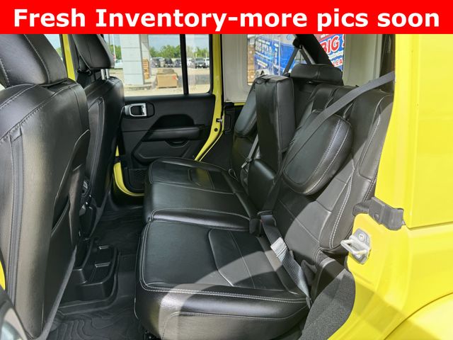 2023 Jeep Wrangler Sahara 4xe Yellow at DeMontrond Gulf Freeway
