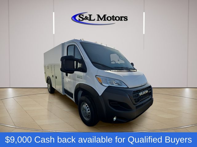 Bright White Clearcoat 2026 RAM ProMaster Chassis Automatic