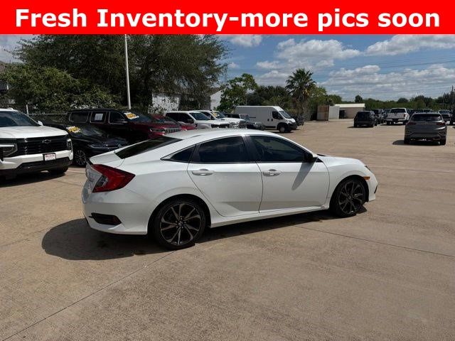 2021 Honda Civic Sport White at Community Honda