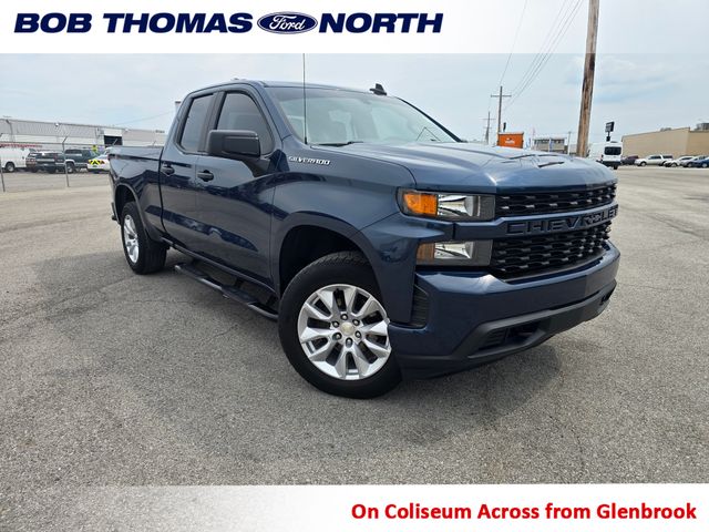 Northsky Blue Metallic 2019 Chevrolet Silverado 1500 Pickup Truck Four-Wheel Drive 6-Speed Automatic Overdrive