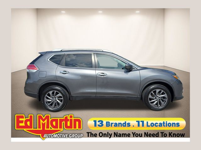 Gray (Gun Metallic) 2016 Nissan Rogue SUV / Crossover All-Wheel Drive Continuously Variable Transmission