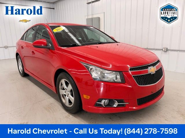 Victory Red 2013 Chevrolet Cruze 1LT Sedan FWD Sedan Front-Wheel Drive 6-Speed Automatic Overdrive