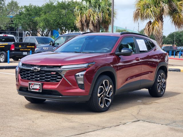 2024 Chevrolet Trax 2RS Red at DeMontrond Gulf Freeway
