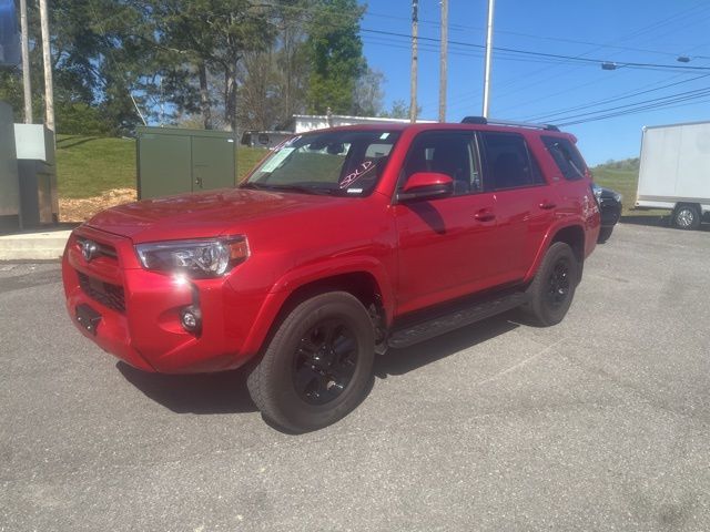 Barcelona Red Metallic 2024 Toyota 4Runner SR5 4WD SUV / Crossover Four-Wheel Drive 5-Speed Automatic
