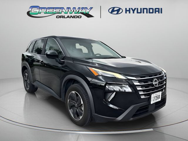 Super Black 2024 Nissan Rogue SUV / Crossover All-Wheel Drive Continuously Variable Transmission