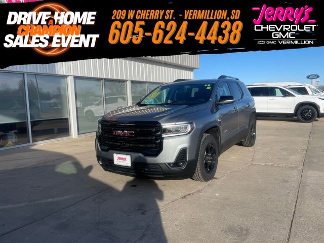 Sterling Metallic 2023 GMC Acadia AT4 AWD SUV / Crossover Four-Wheel Drive 9-Speed Automatic